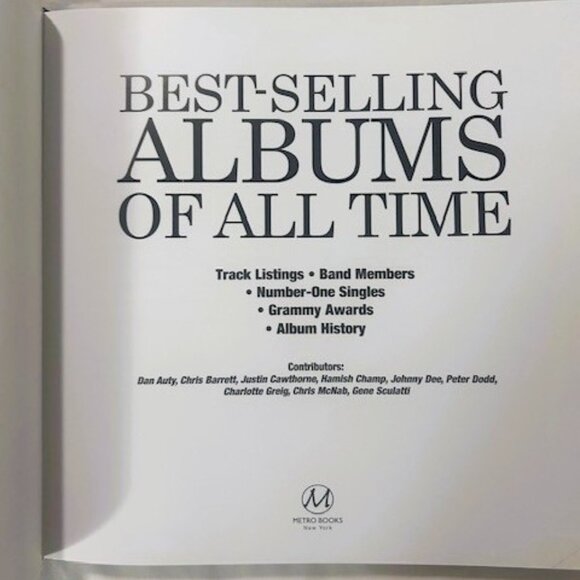 Best Selling Albums of All Times Book Metro Books Must Have - Picture 10 of 14